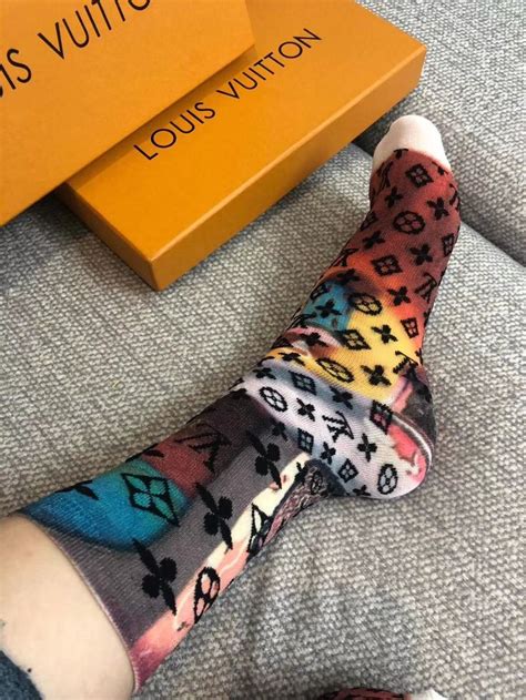 louis vuitton sock heel|real louis vuitton socks.